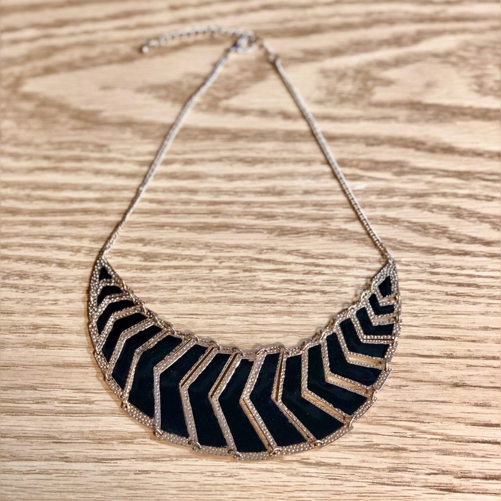 Black and Gold Necklace